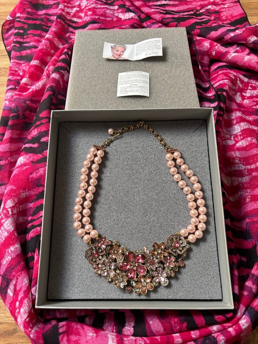 Heidi Daus BEAUTIFUL Statement Necklace